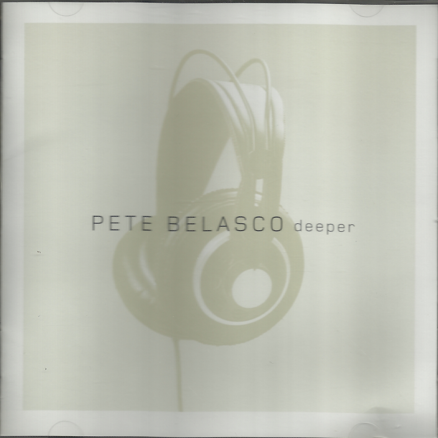 Pete Belasco Deeper CD Music Transparent (Jap)