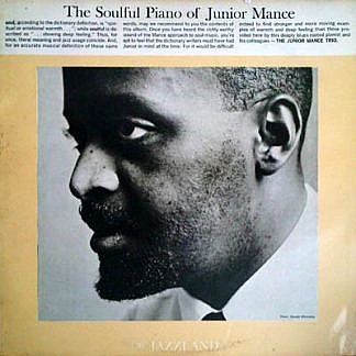 Soulful Piano Of Junior Mance