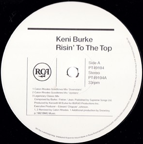 Keni Burke - Risin To The Top(Remixes) - 12