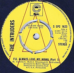 The Intruders - I'll Always Love My Mama, Releases