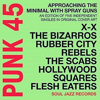 Soul Jazz Records Presents Punk 45 - Approaching The Minimal With A Spray Gun: An Edition Of Five Independent Singles In Original Cover Art (RSD 18 Rock and pop )