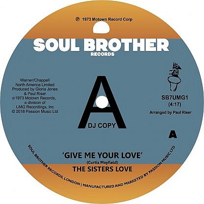 Give Me Your Love/Try It You'll Like It (Promo Copy)