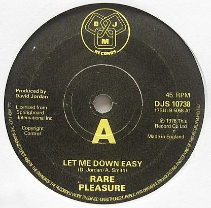 Let Me Down Easy / Let Me Down Easy (Long Version)