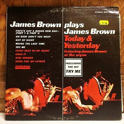 Plays James Brown Today And Yesterday