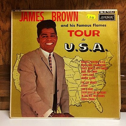 James Brown And His Famous Flames Tour The Usa