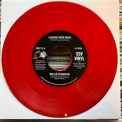 Change Your Ways/What'S That On Your Finger (Red Vinyl)