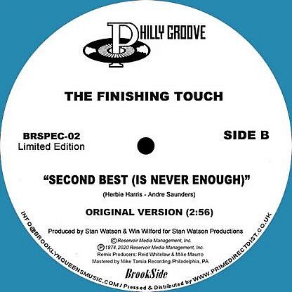 Second Best (Is Never Enough) Mike Maurro Mix/Original (Blue Vinyl)