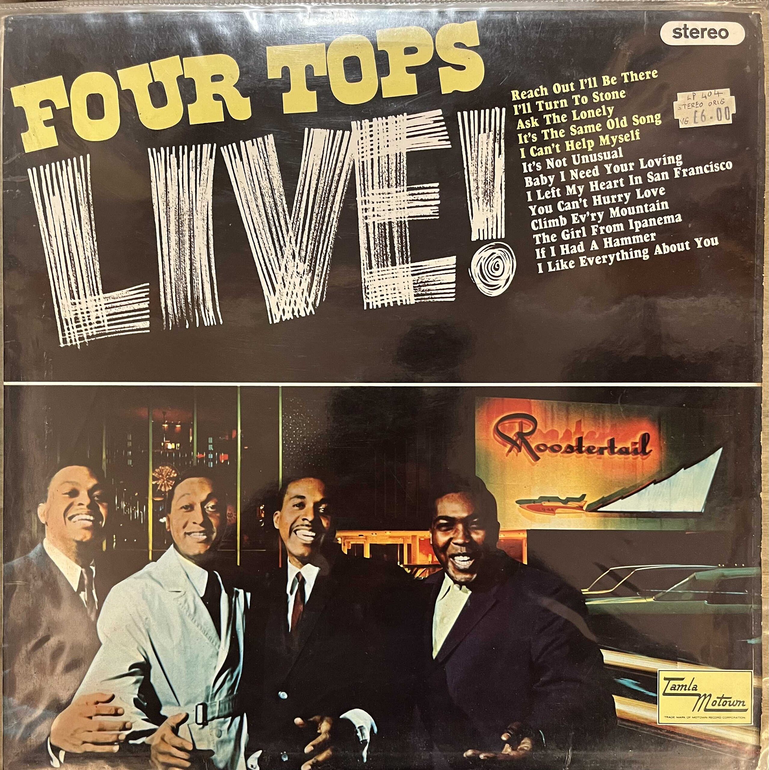 The Four Tops Live!