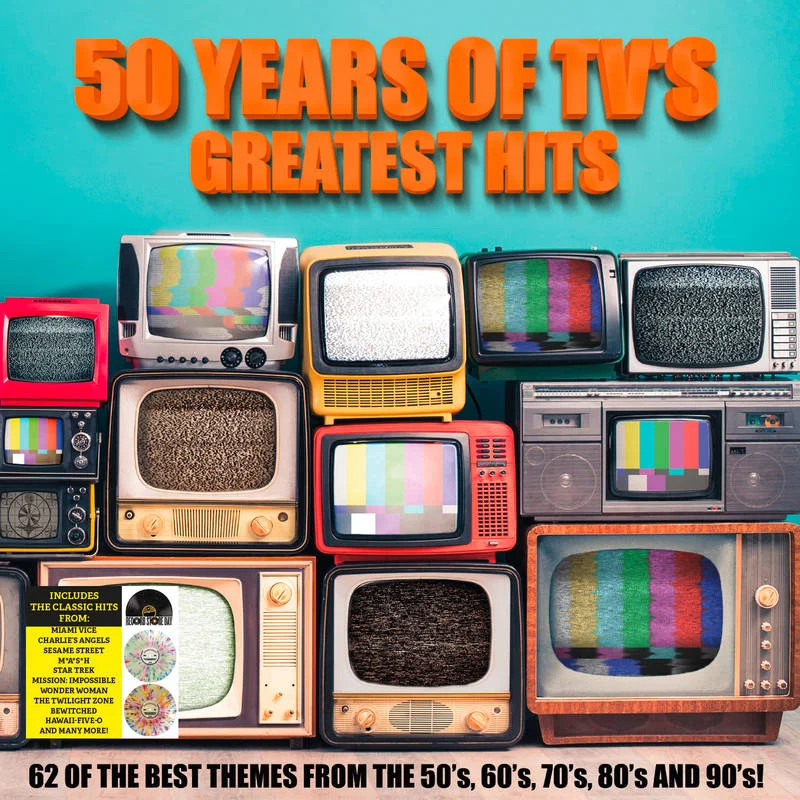 50 Years Of TV's Greatest Hits (Splatter Vinyl) (RSD 2022)