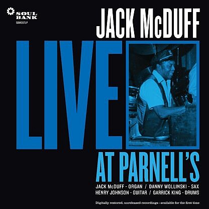 Live At Parnell's (pre-order due 2 Sep)