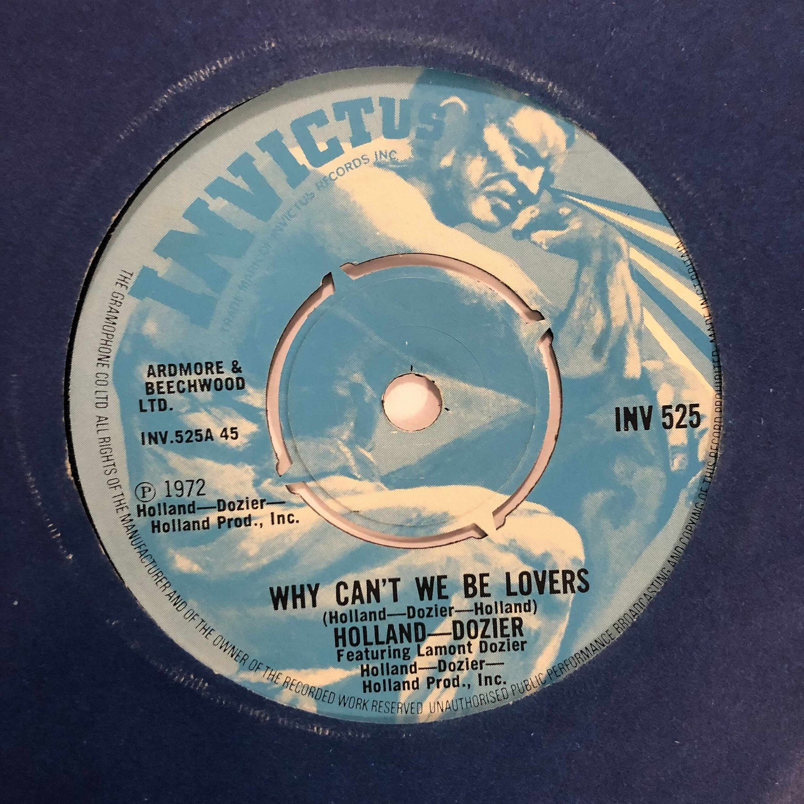 Why Can't We Be Lovers / Don't Leave Me Instrumental