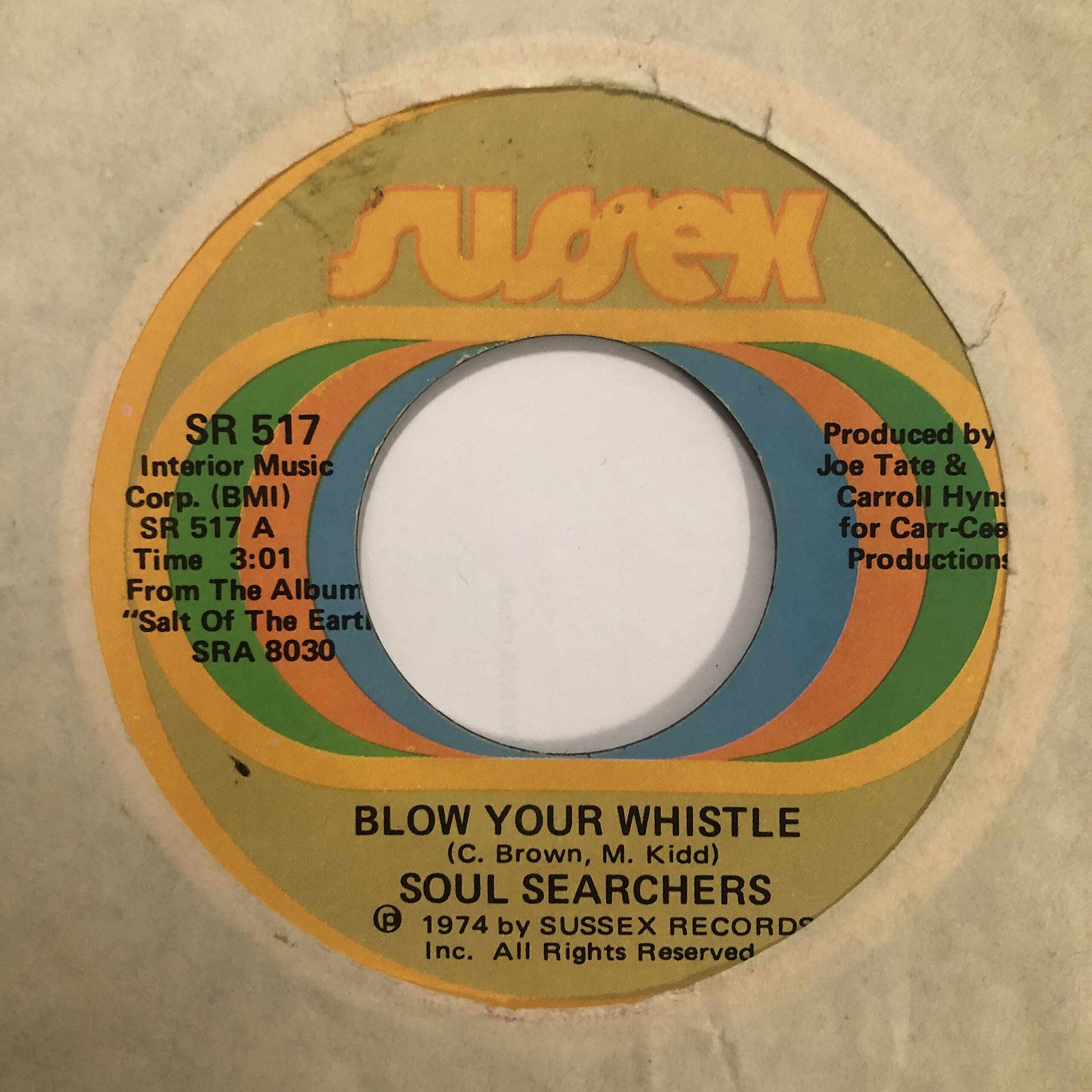 Blow Your Whistle / Funk To The Folks