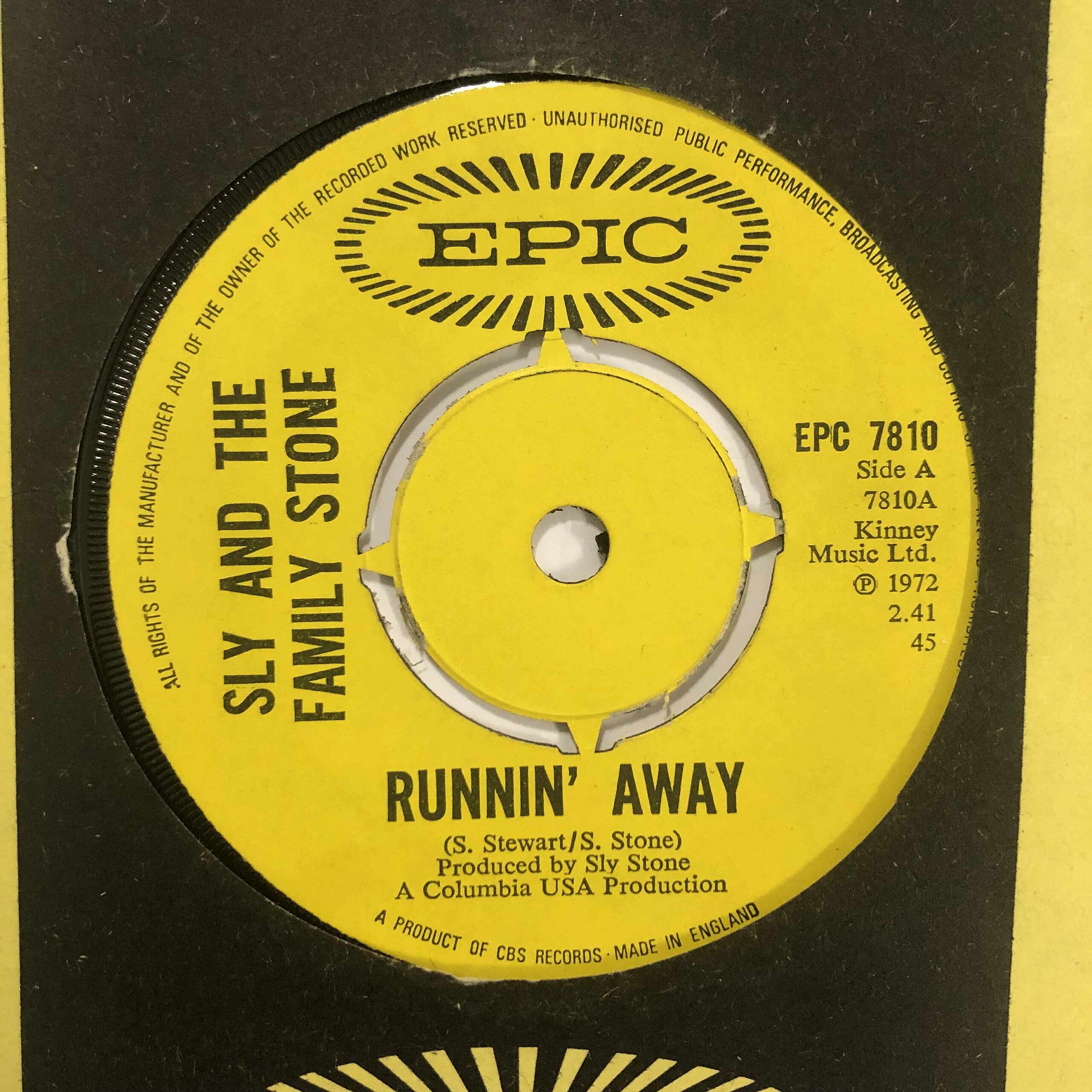 Runnin Away / Brave And Strong