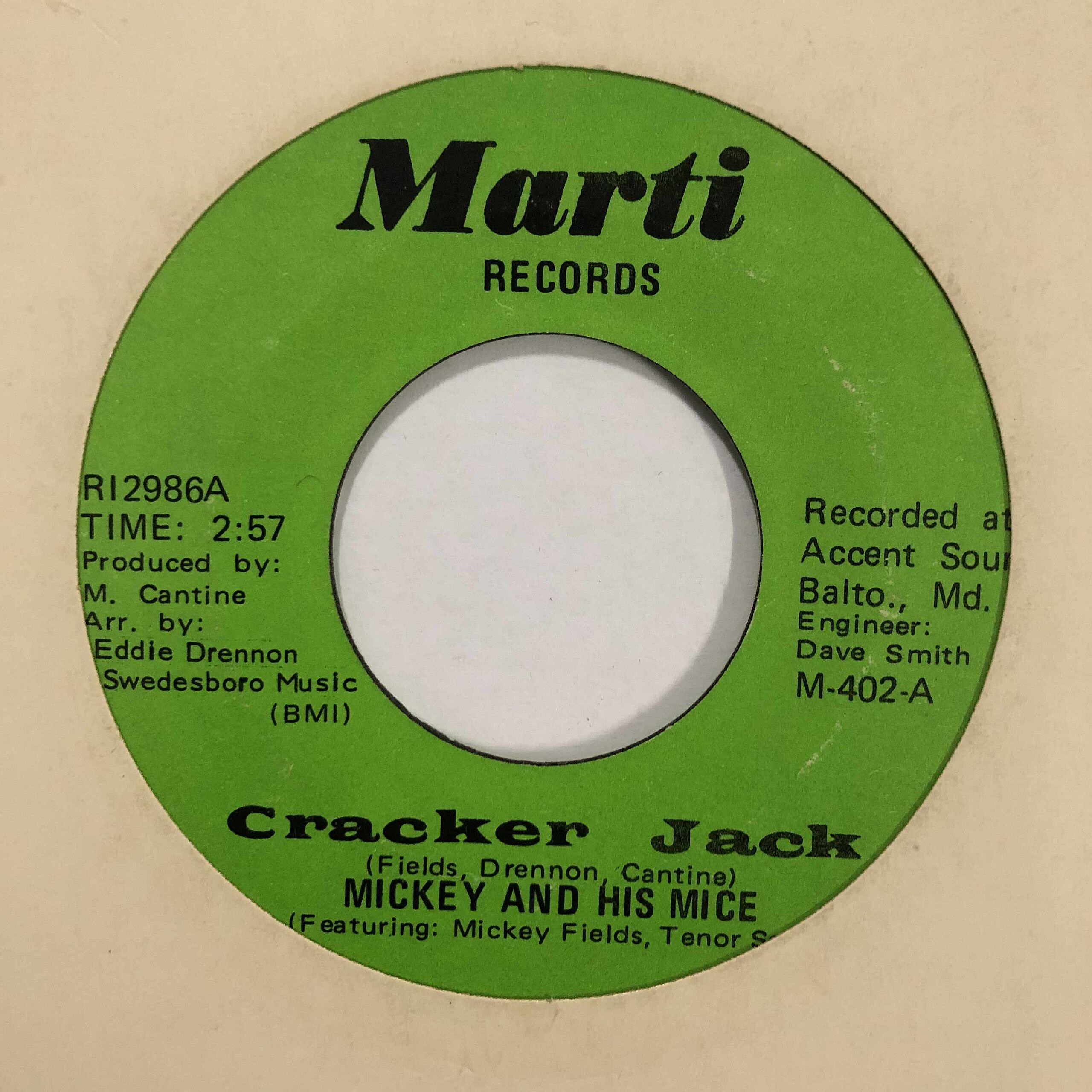 Cracker Jack / Abraham Martin and John