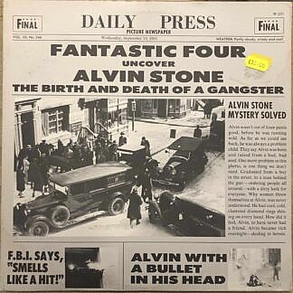 Fantastic Four Uncover Alvin Stone - The Birth and Death Of A Gangster