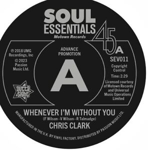 Whenever I’m Without You/All I Need Is You To Love Me (DJ Copy)