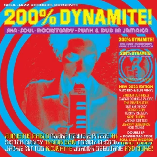 200% Dynamite - Ska, Soul, Rocksteady, Funk & Dub in Jamaica (Red and Blue Vinyl)