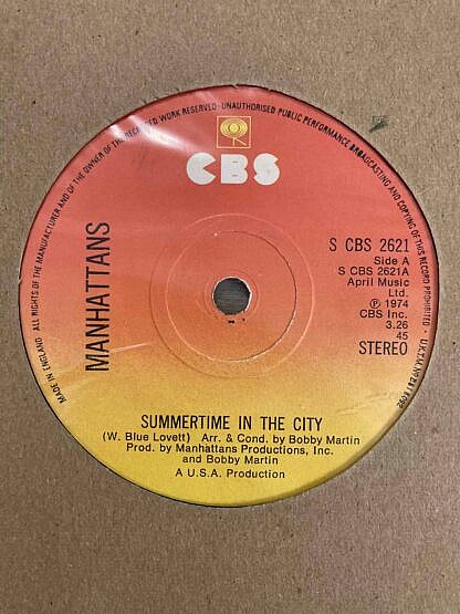 Summertime In The City / The Other Side Of Me