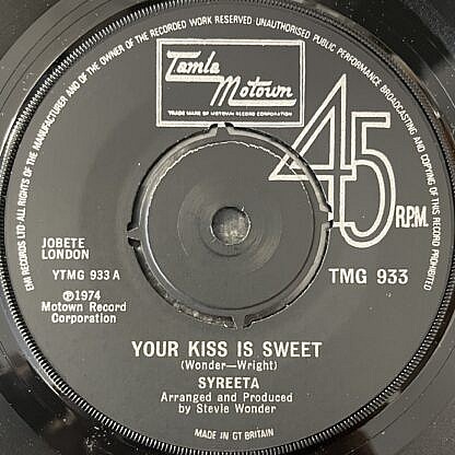 Your Kiss Is Sweet|How Many Days