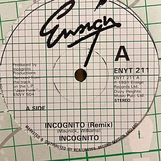 Incognito - All Albums & Singles - Soul Brother Records