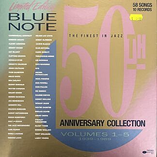 The Finest In Jazz Vol 1 to 5 1939 to 1989 50th Anniversary Collection