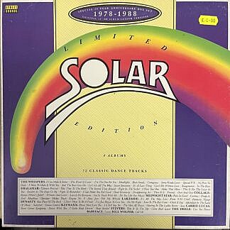 Solar 1978 to 1988 Special 10 Year Anniversary Box Set