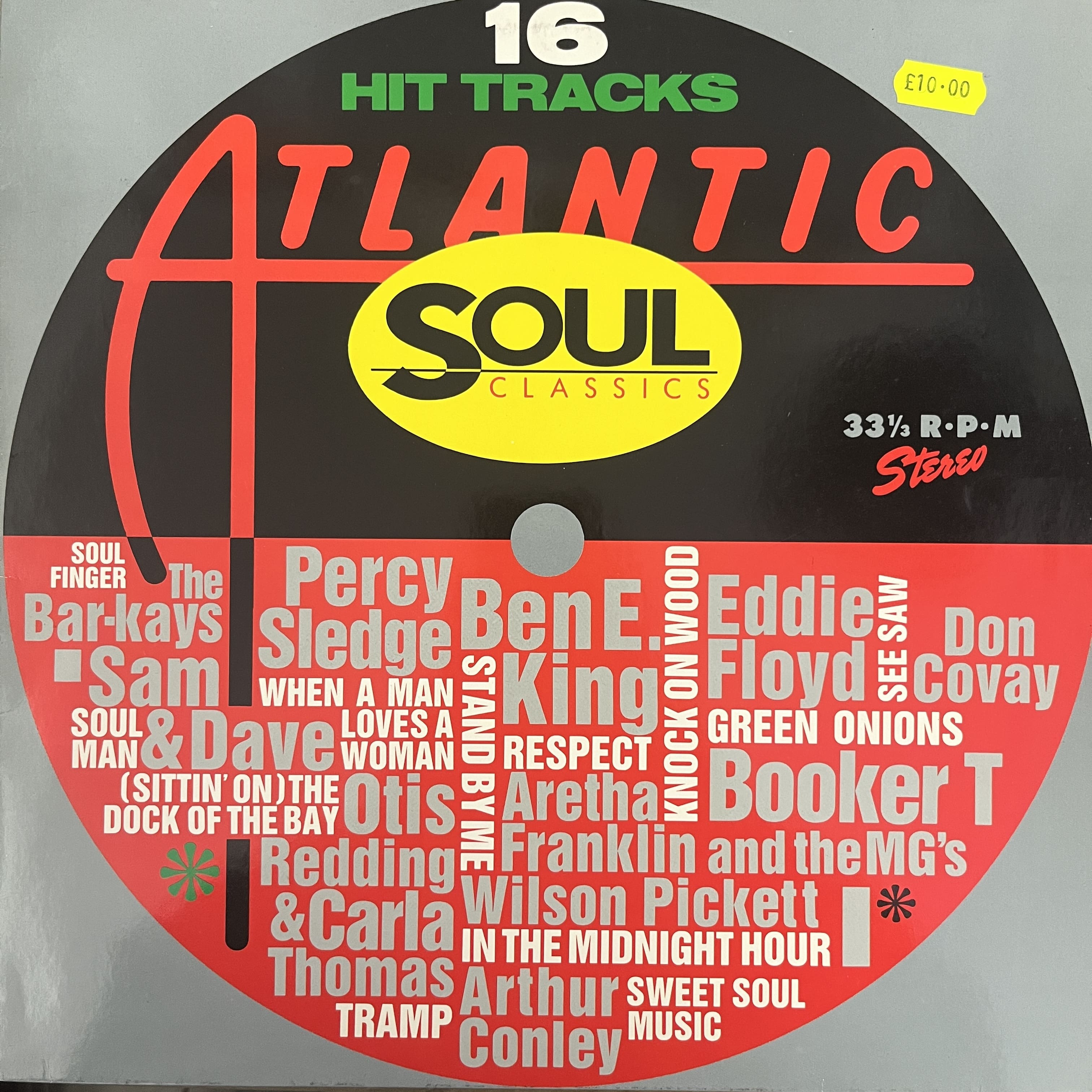 Atlantic Soul Classics 16 Hit Tracks