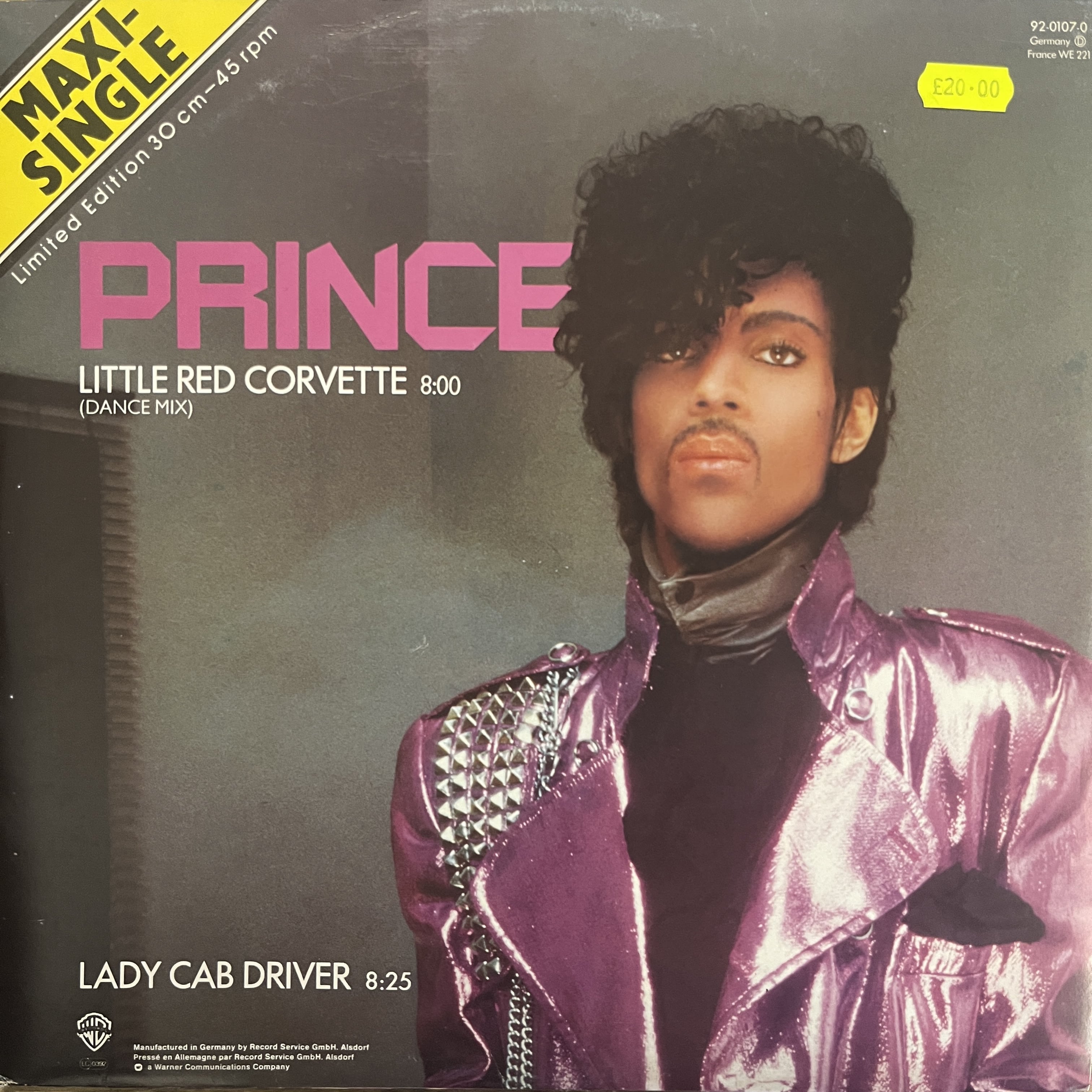 Little Red Corvette (Dance Mix) | Lady Cab Driver