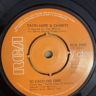 To Each His Own/Find A Way