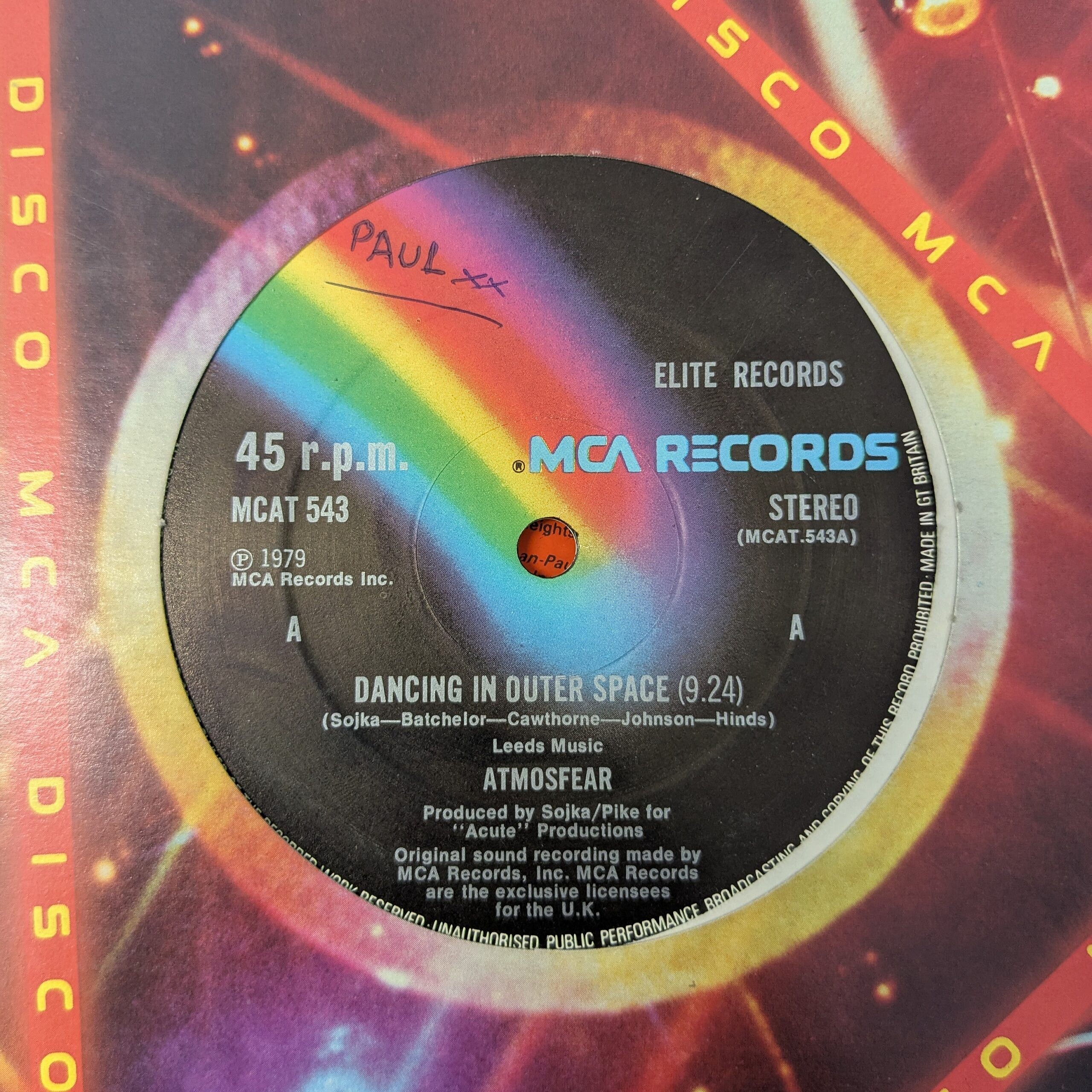 Dancing In Outer Space / Outer Space