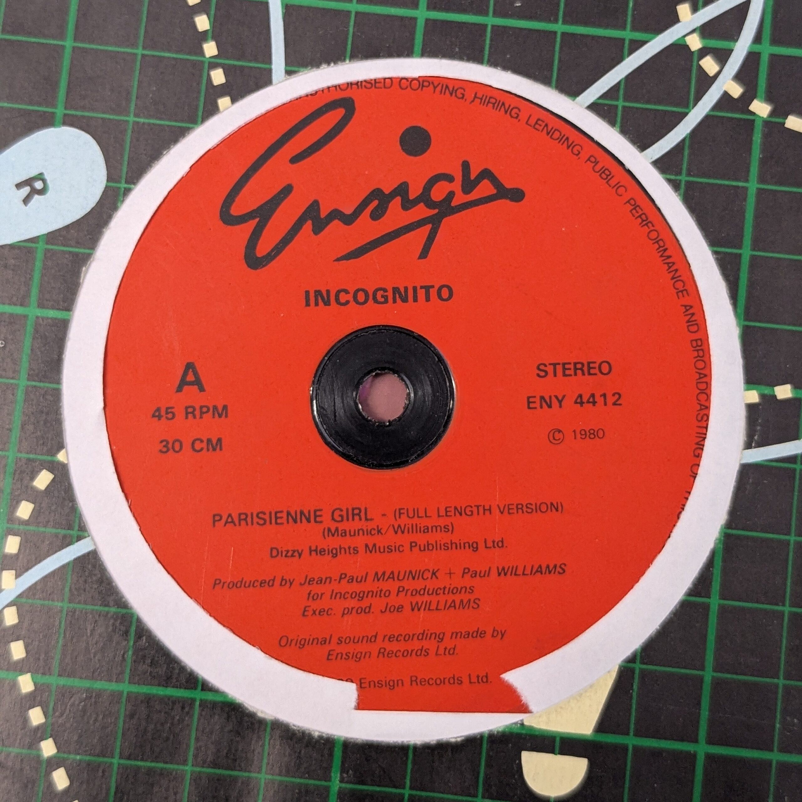 Parisianne Girl/ Summers Ended