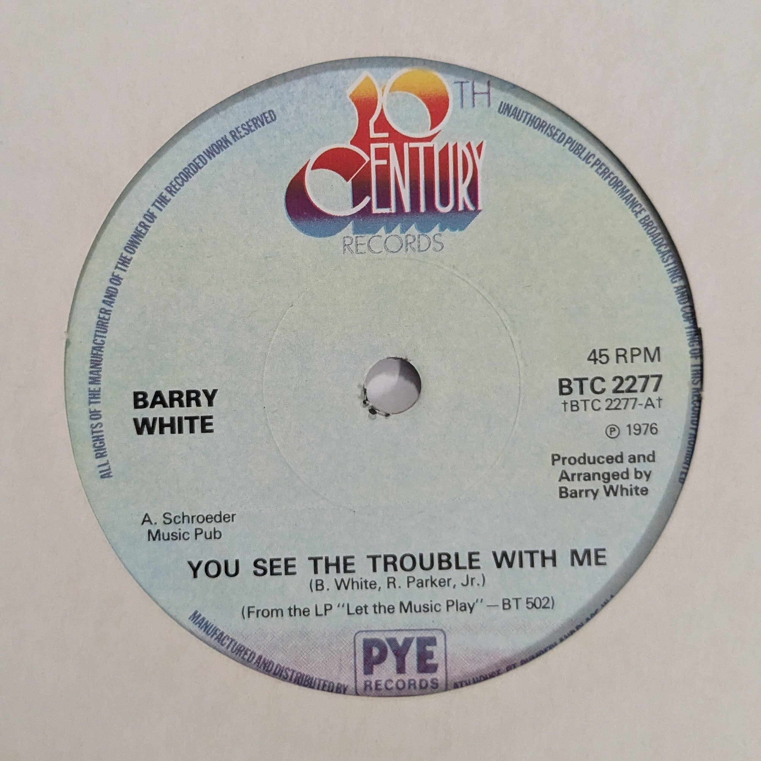 You See The Trouble With