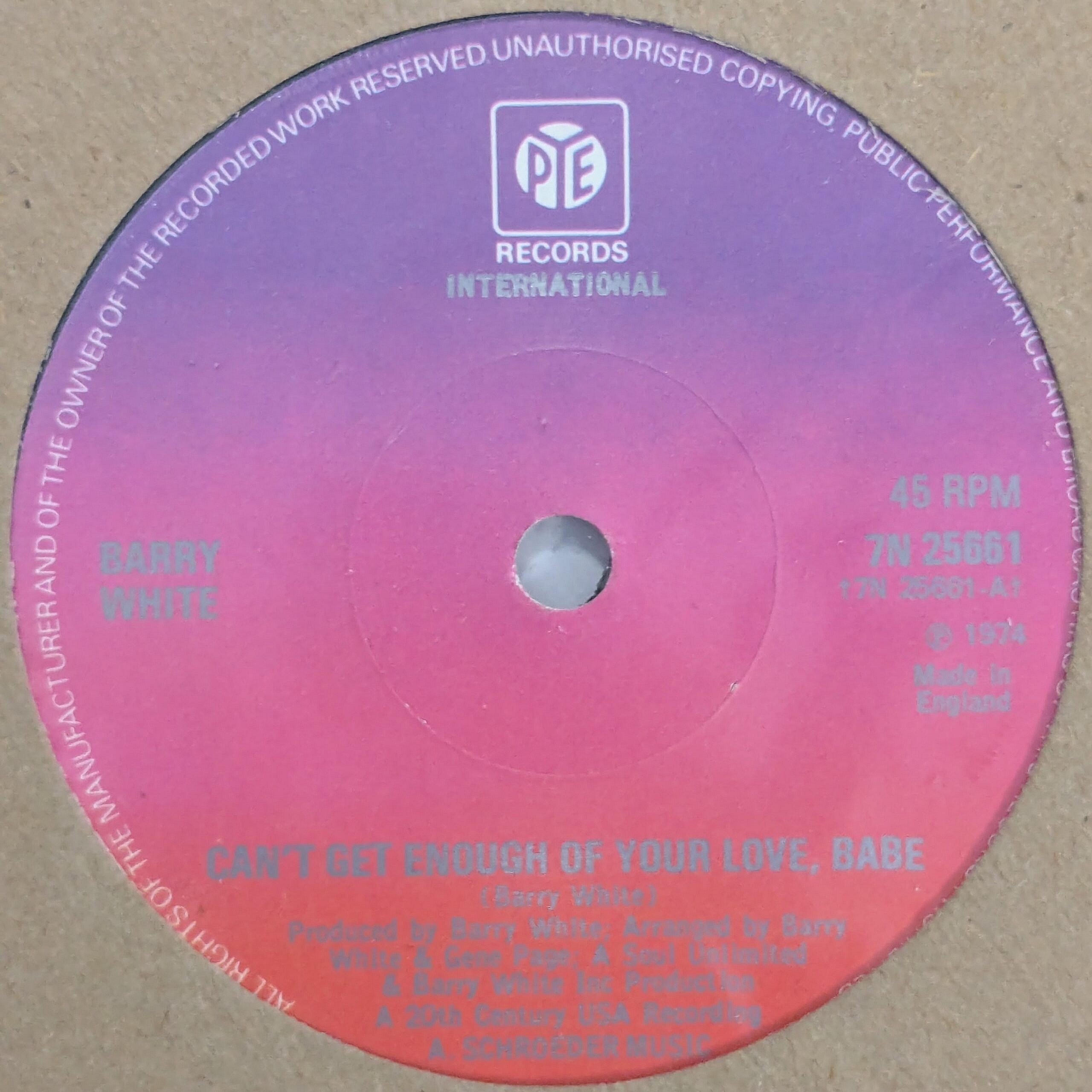 Cant Get Enough Of Your Love Babe