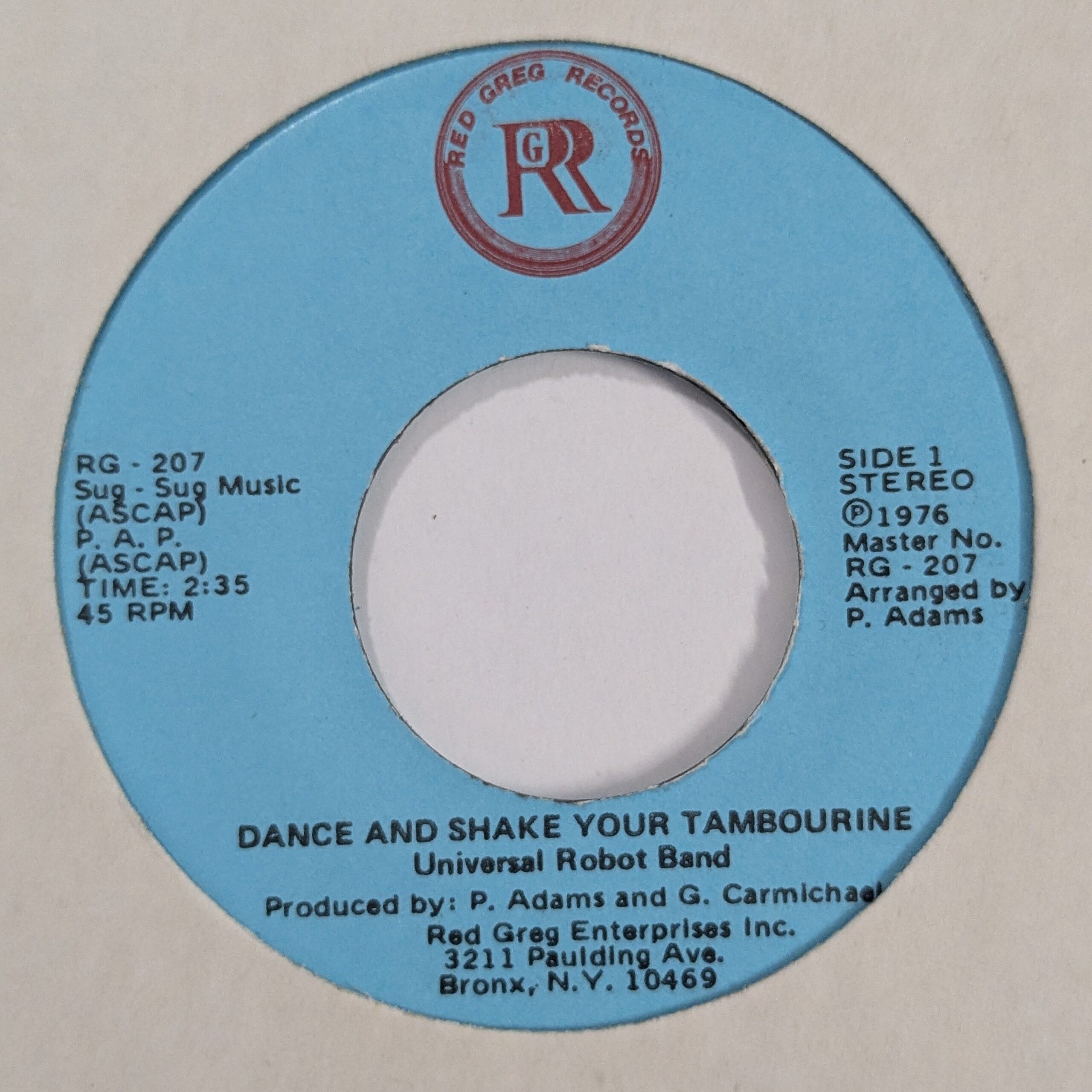 Dance And Shake Your Tambourine