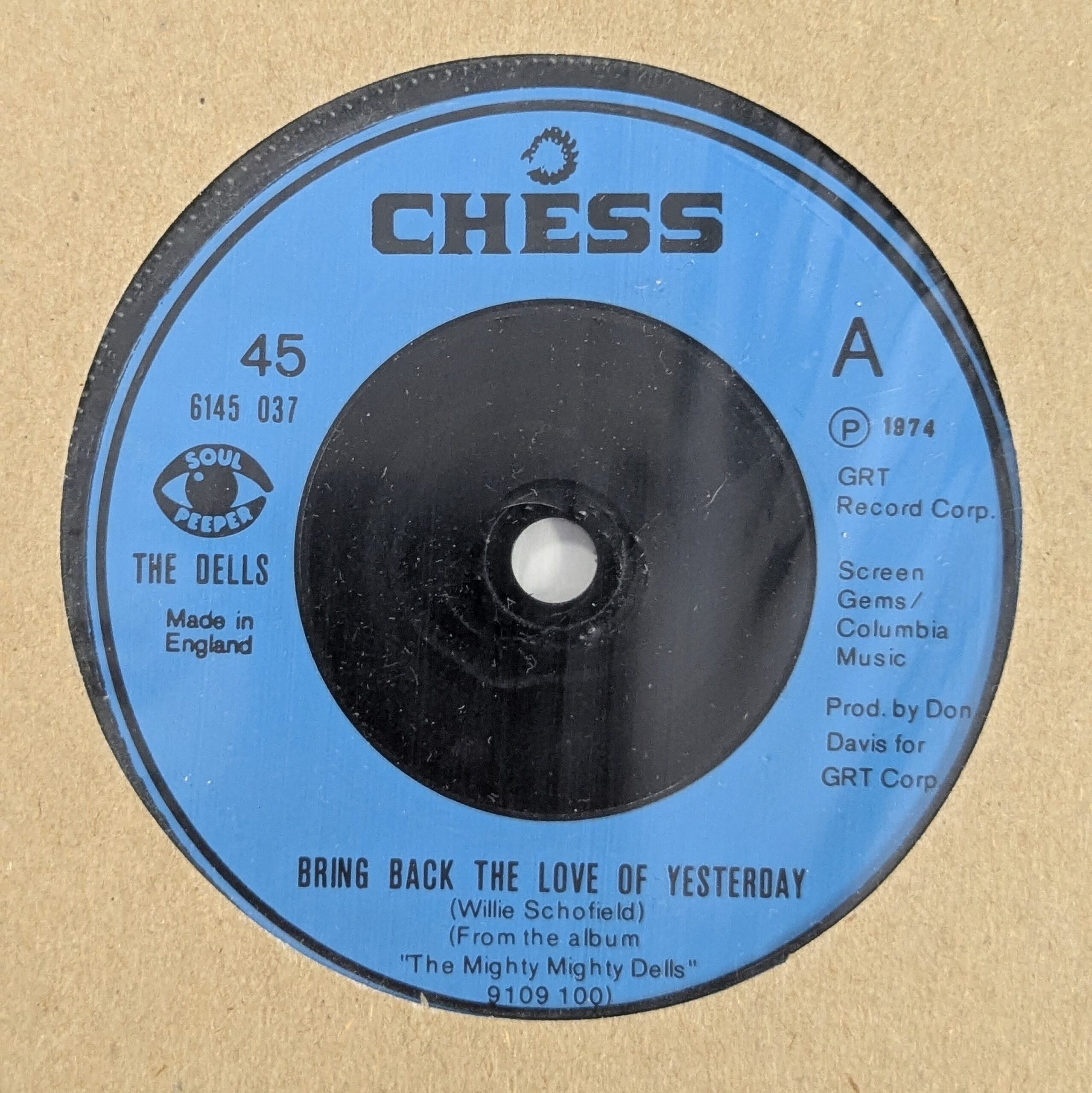 Bring Back The Love Of Yesterday