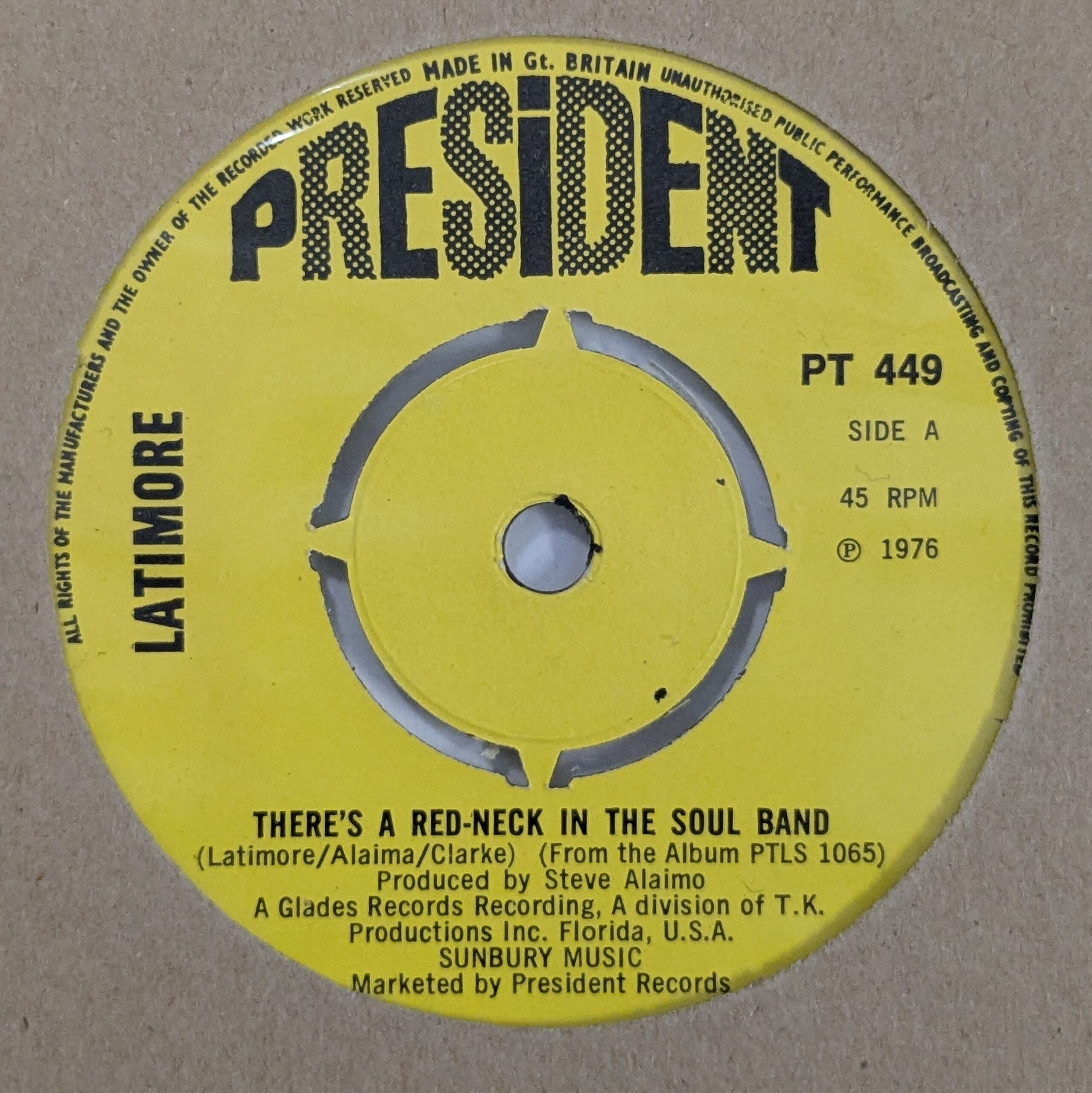 Theres A Red Neck In The Soul Band