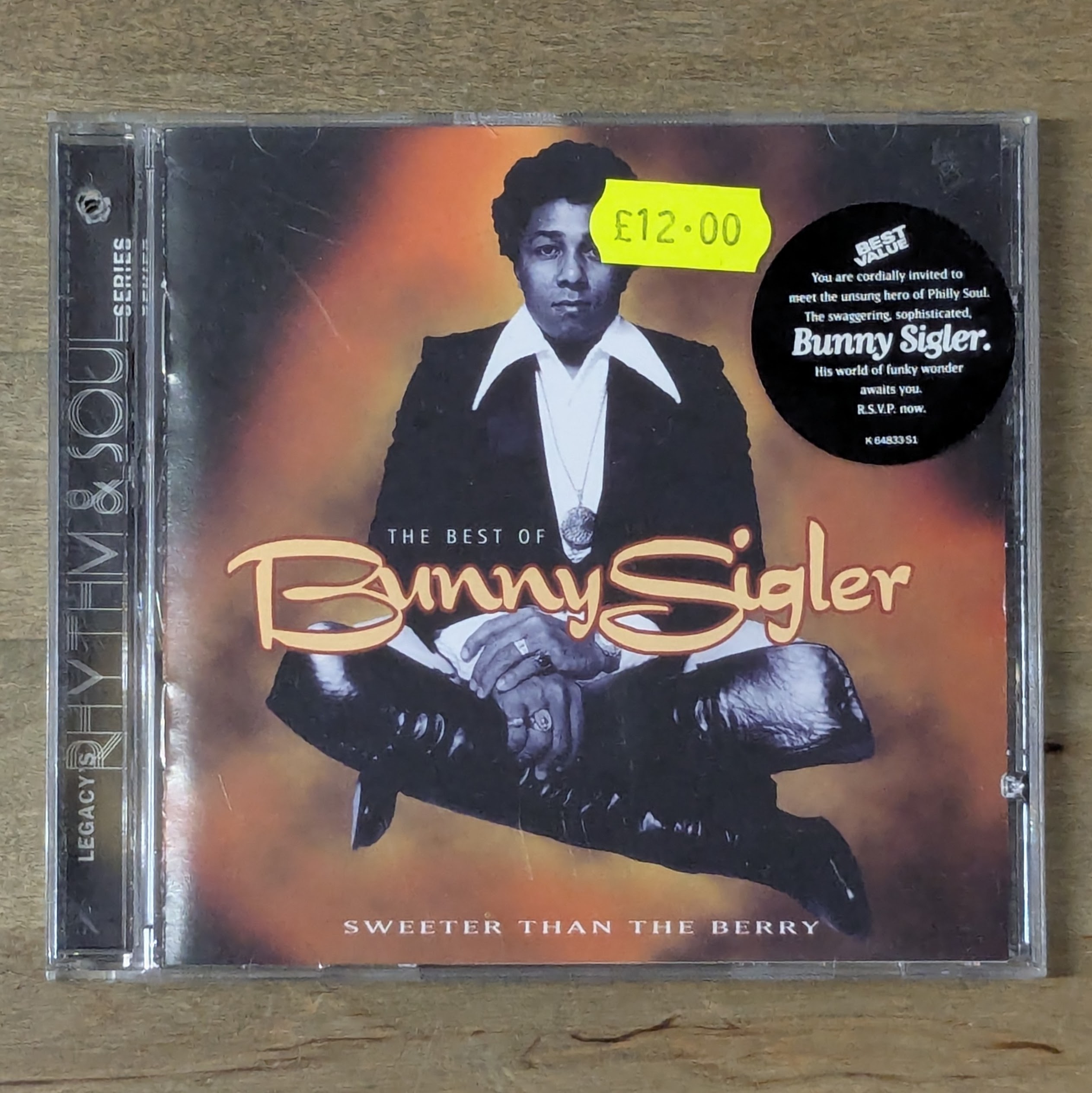 The Best of Bunny Sigler Sweeter Than The Berry