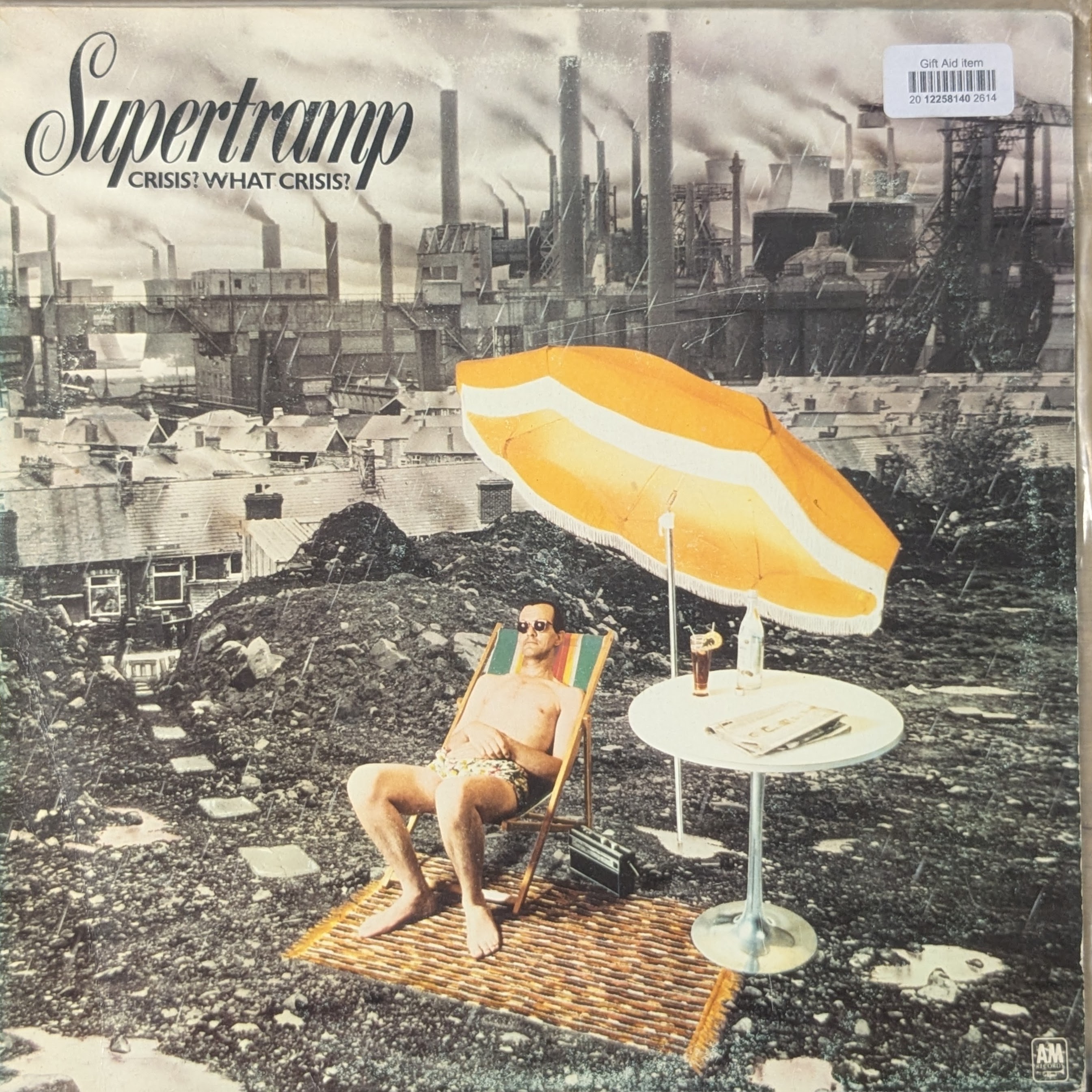 Crisis What Crisis | White Label UK Test Pressing