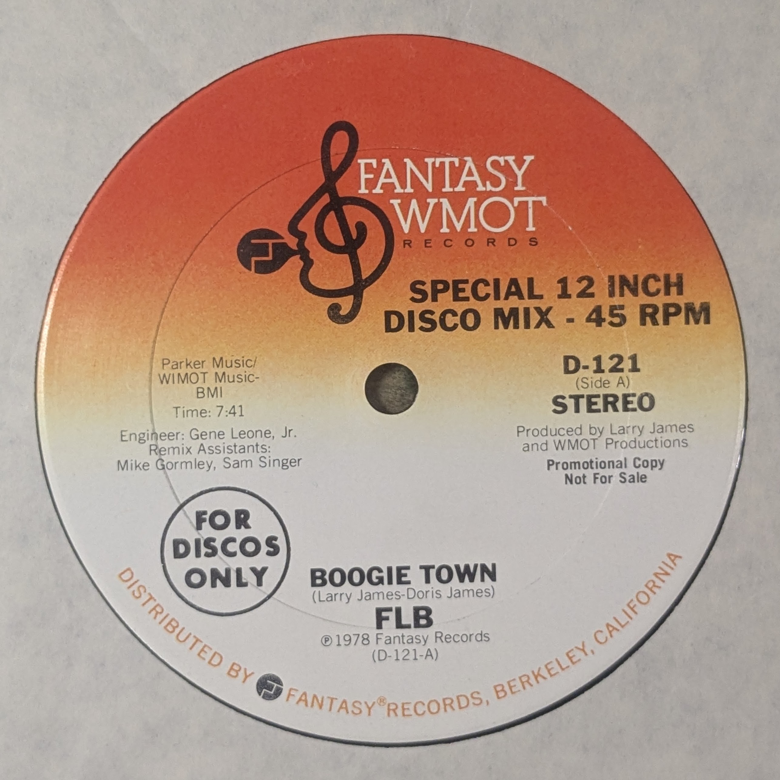 Boogie Town/Space Lady