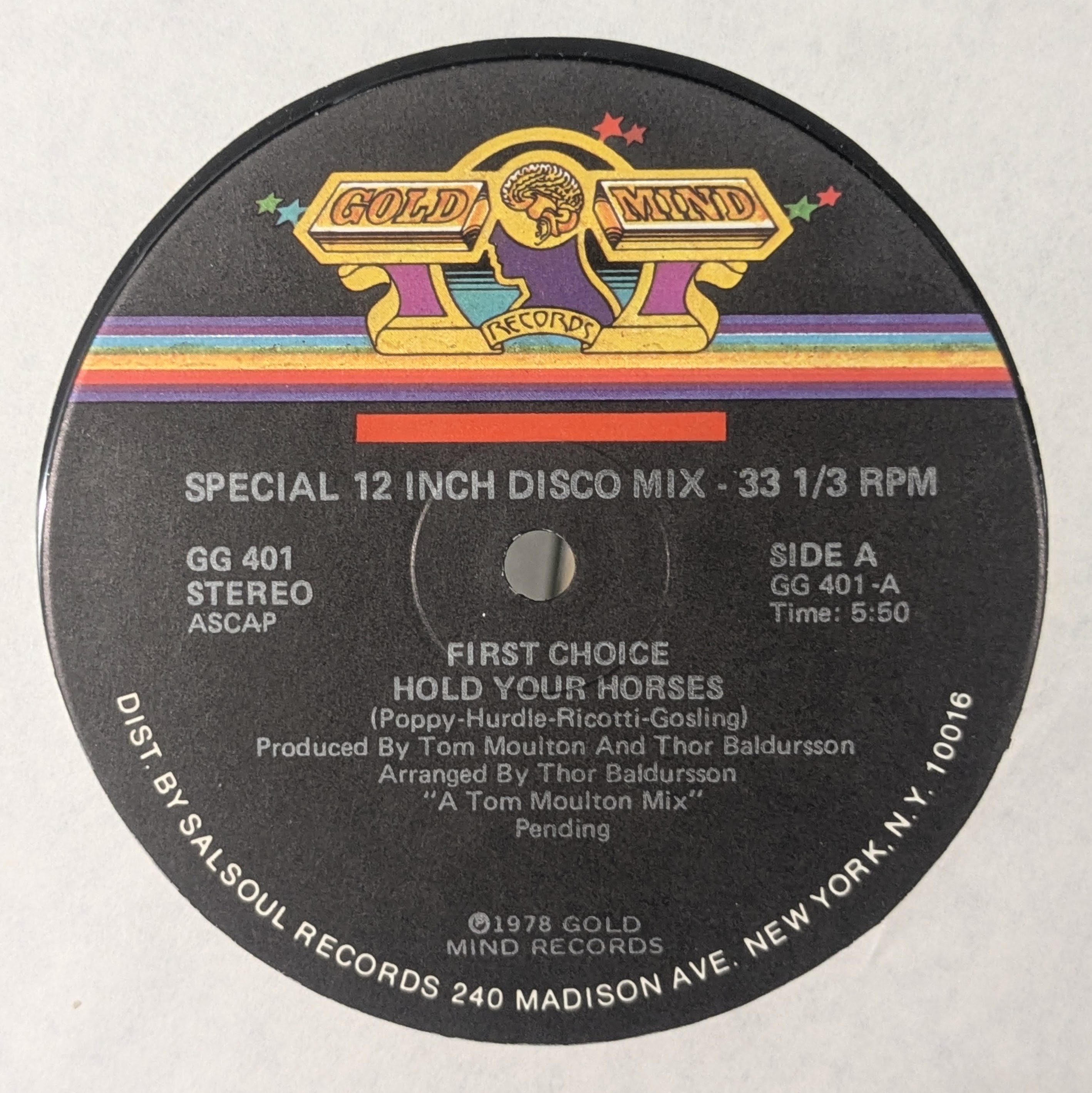 Hold Your Horses (Disco Mix/Original)