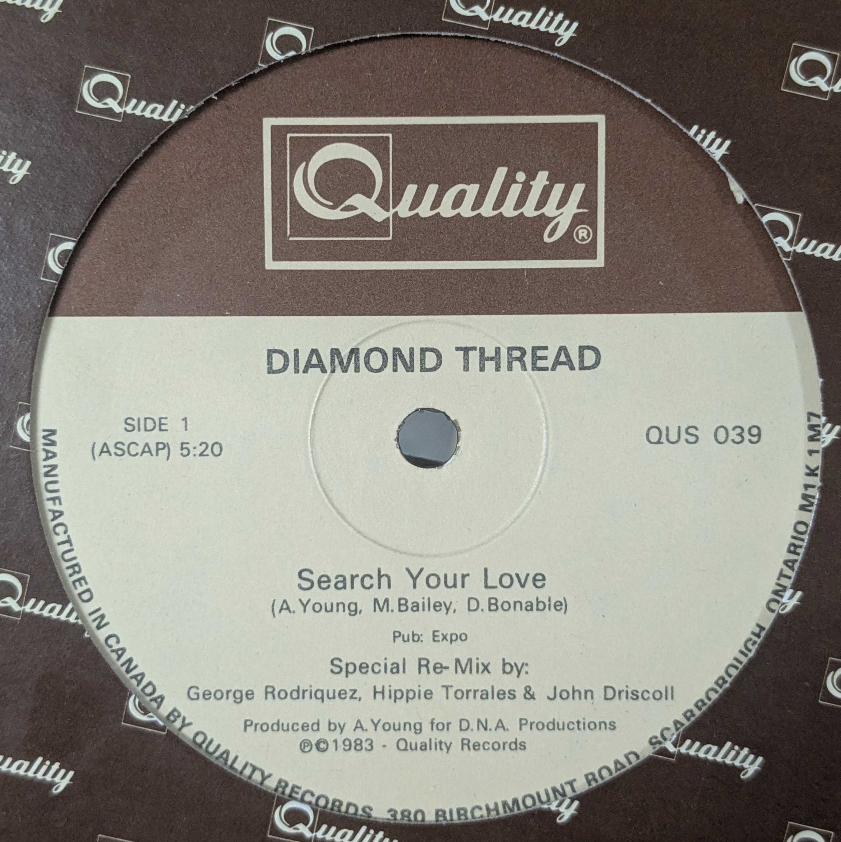Search Your Love/Instrumental