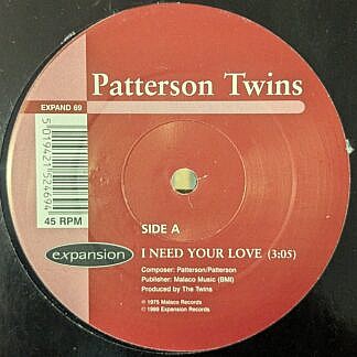 I Need Your Love/Your Love Is Dynamite