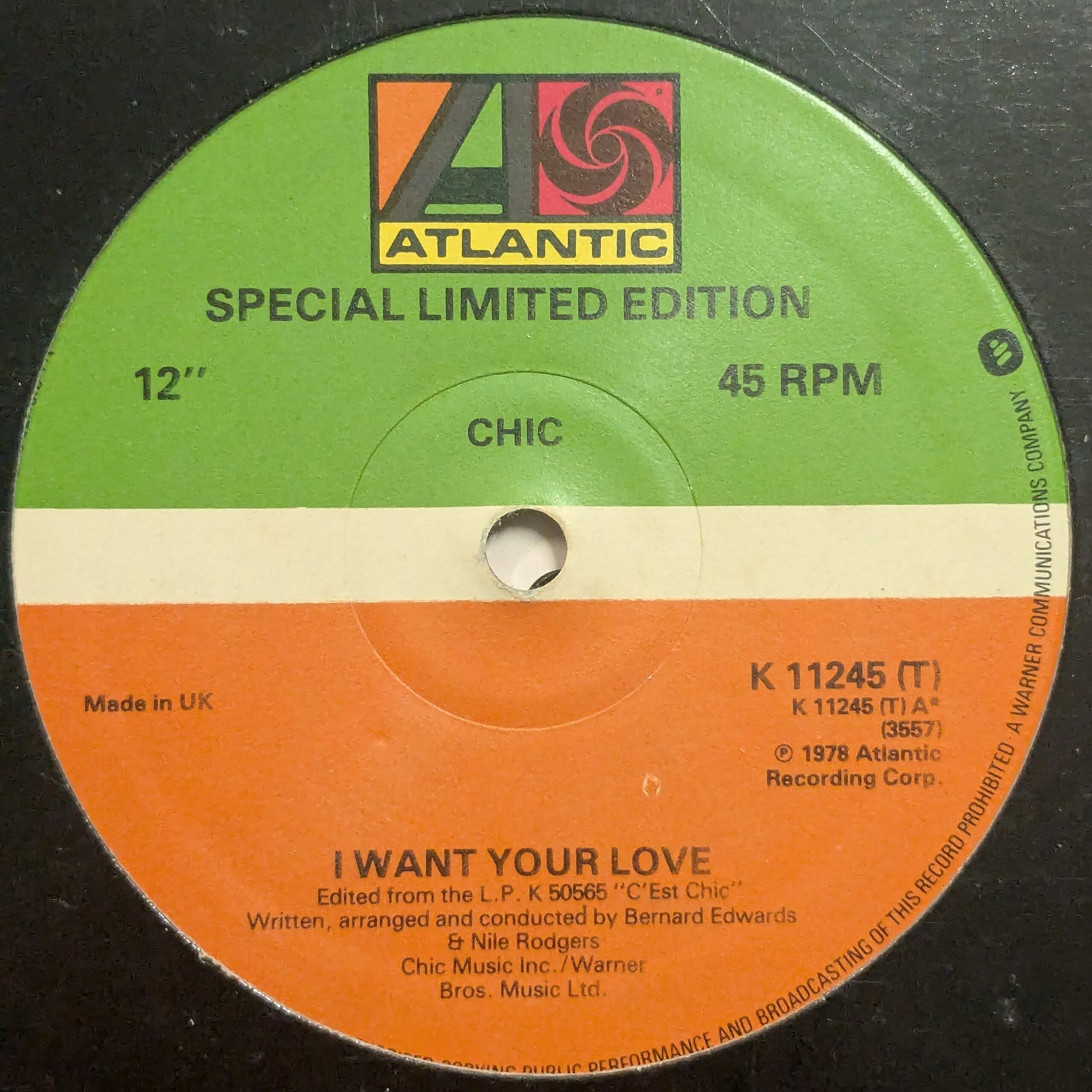 I Want Your Love / Funny Bone