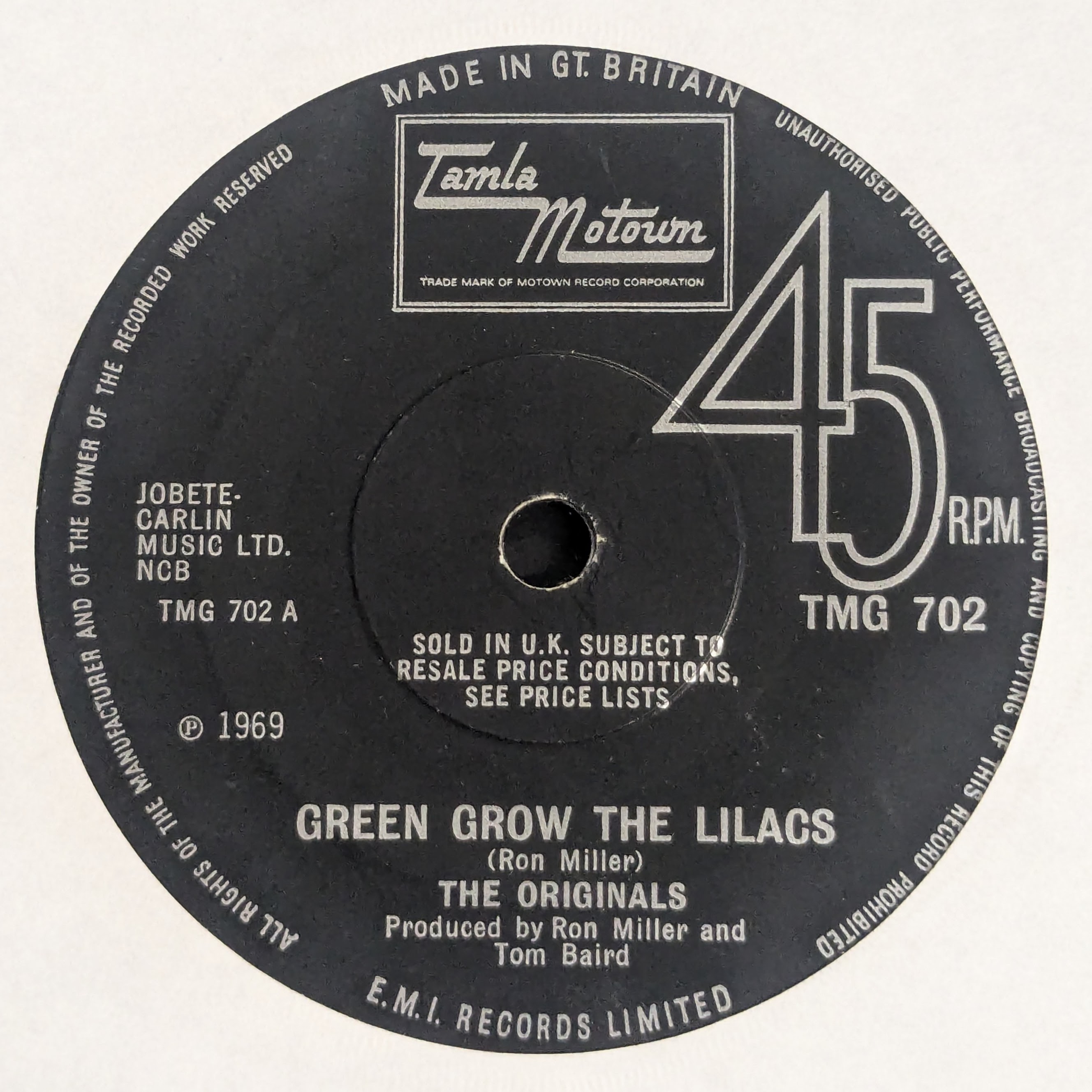 Green Grow The Lilacs / You're The One