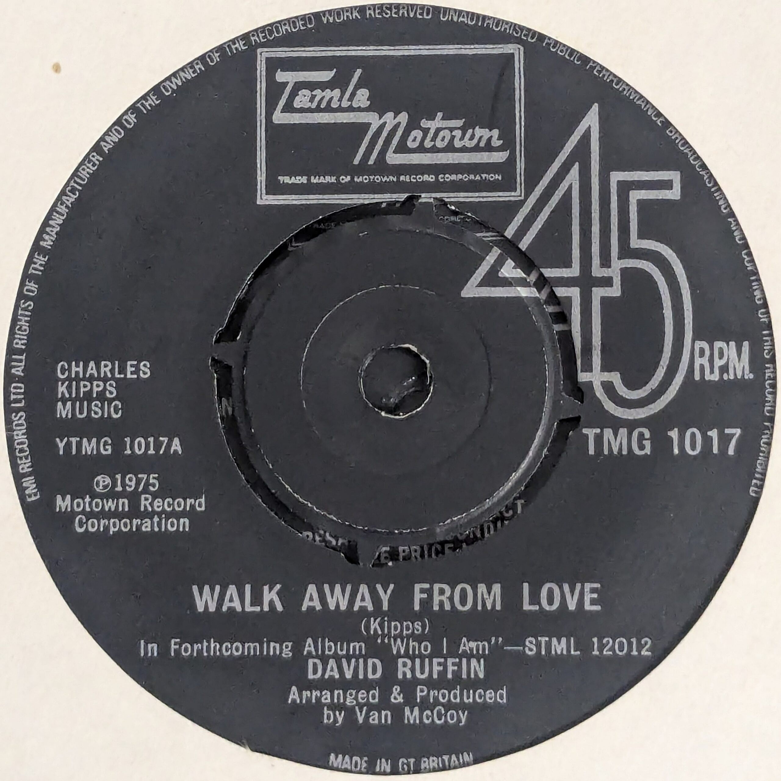 Walk Away From Love / Love Can Be Hazardous To Your Health