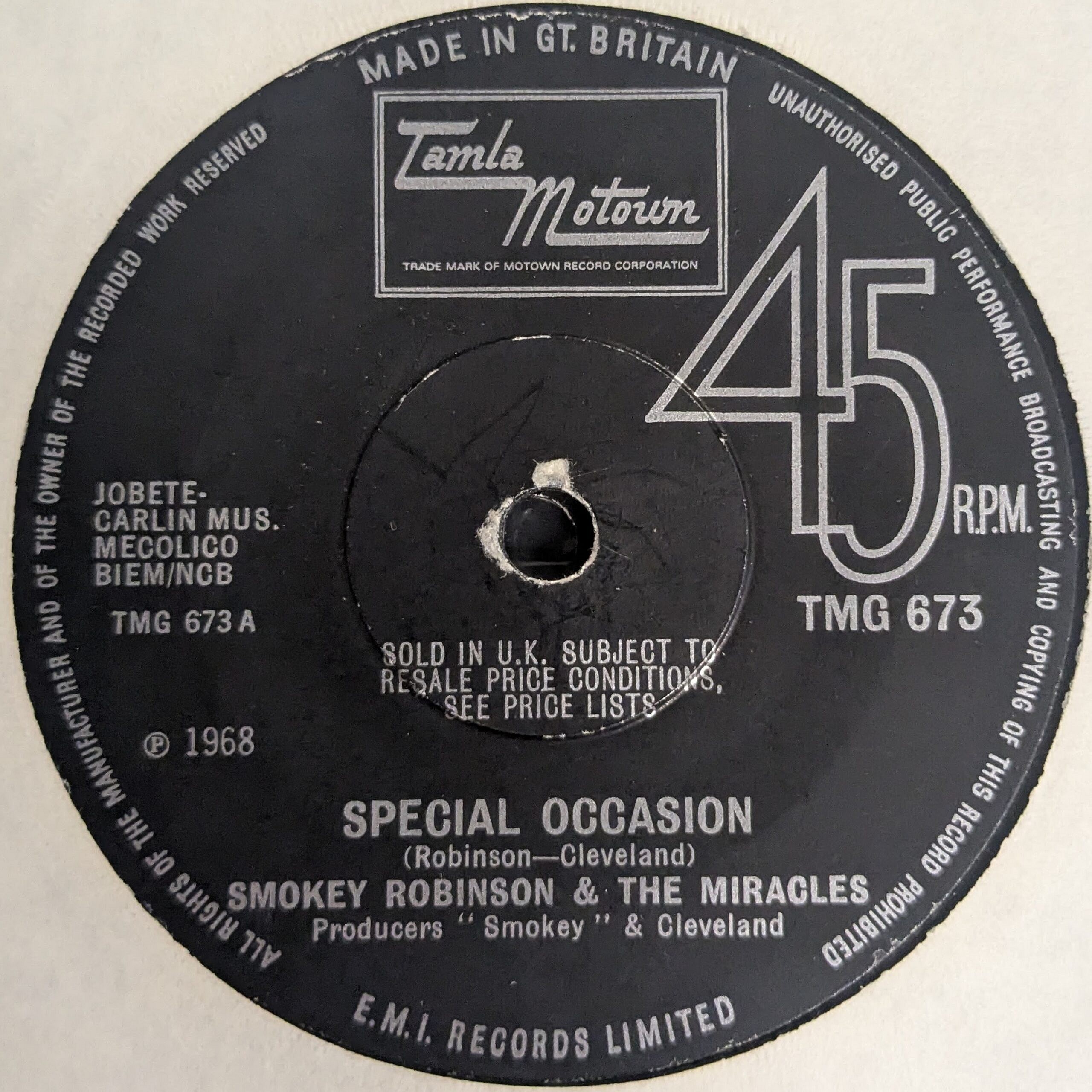 Special Occasion / Give Her Up