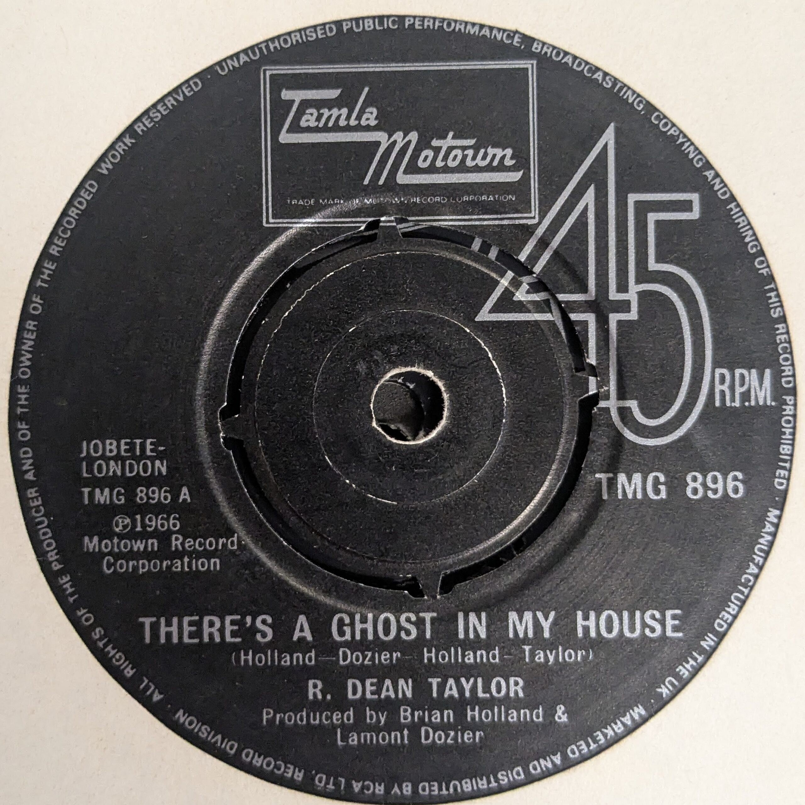 Theres A Ghost In My House / Lets Go Somewhere