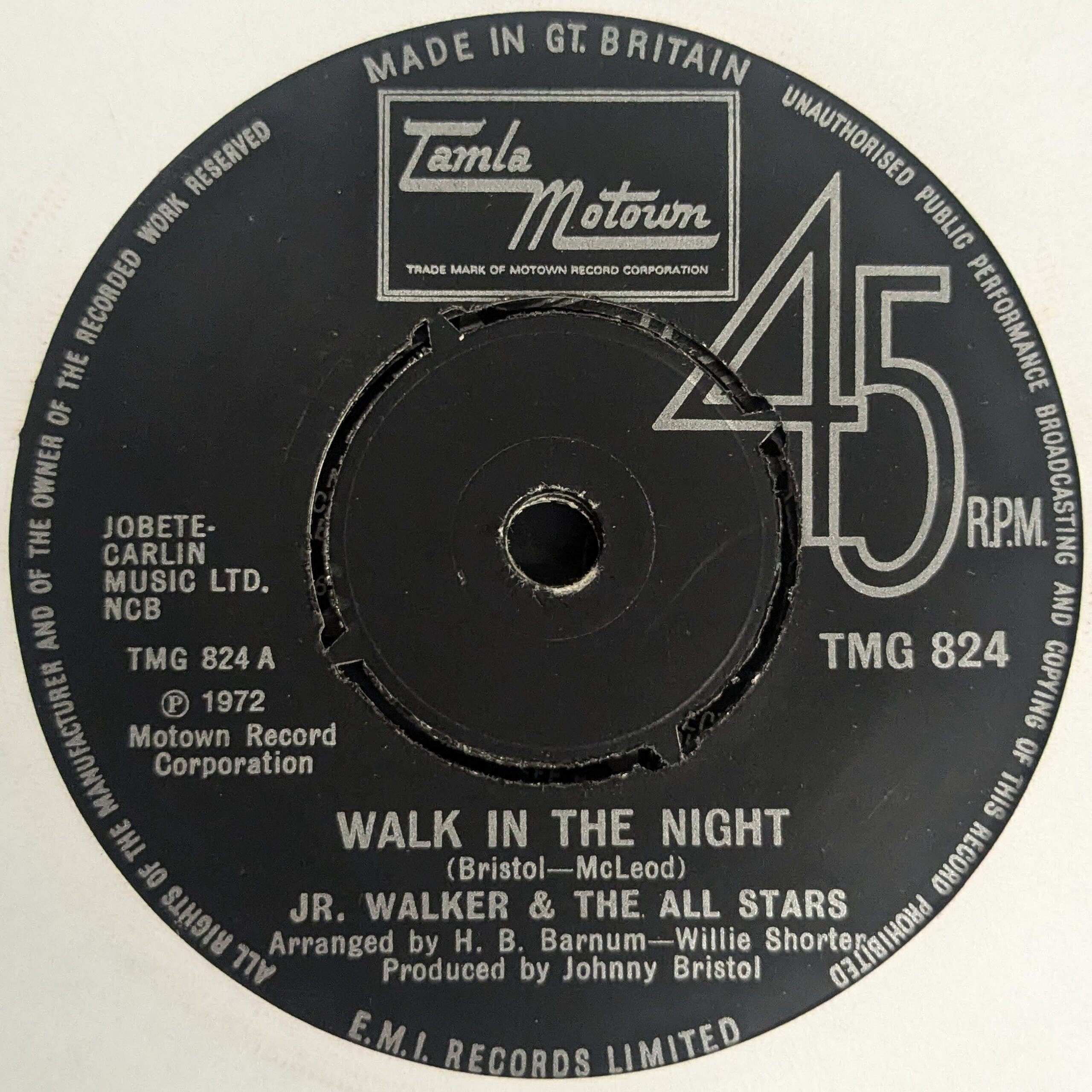 Walk In The Night / Right On Brothers And Sisters / Gotta Hold On To This Feeling