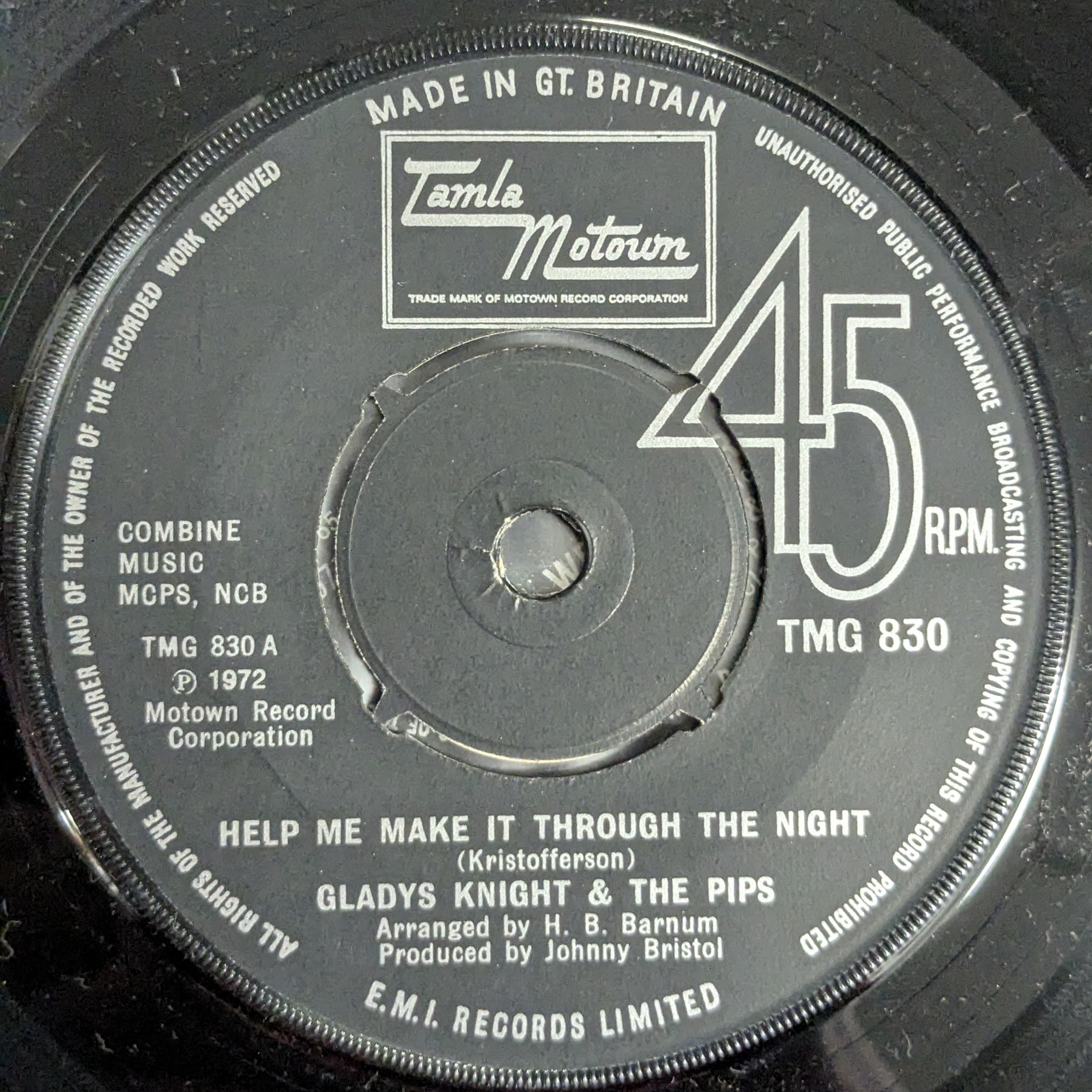 Help Me Make It Through The Night / If You Gonna Leave (Just Leave)