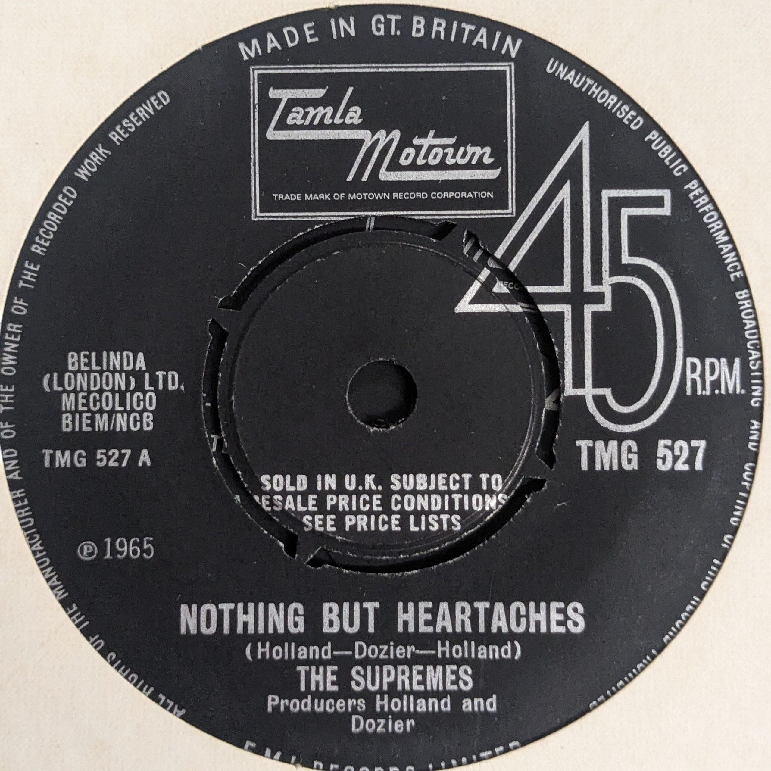 Nothing But Heartaches / He Holds His Own